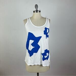 Anthropologie Left of Center Pattern Tank Top